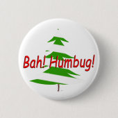 Badge Rond 5 Cm Bah ! Humbug ! (Devant)