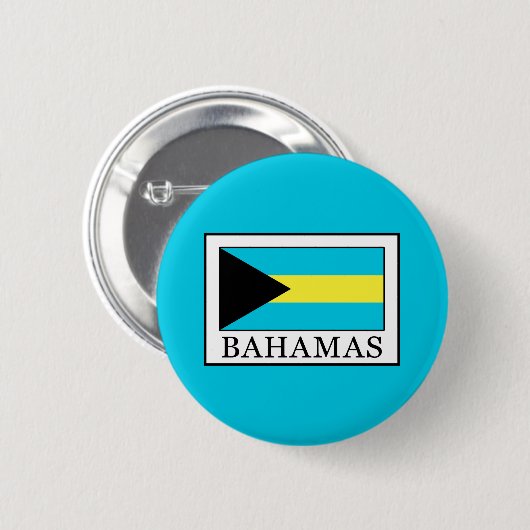 Badge Rond 5 Cm Bahamas (Devant & derrière)