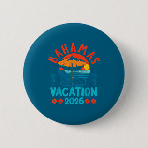 Badge Rond 5 Cm Bahamas 2026 Vacances familiales Plage Ambiance es