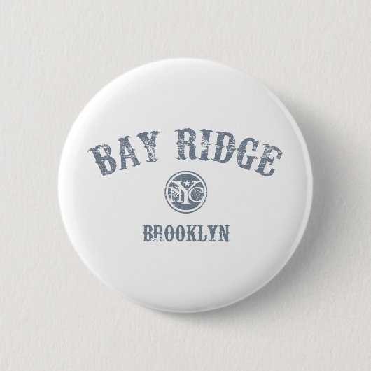 Badge Rond 5 Cm Baie Ridge (Devant)