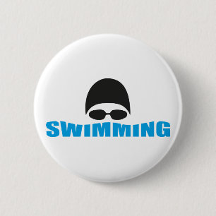 Badge Rond 5 Cm baignade