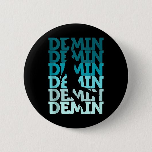 Badge Rond 5 Cm Bailey Basketball Inspirer le Débardeur de ventila (Devant)