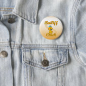 Badge Rond 5 Cm Bailiff Chick (En situation)
