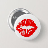 Badge Rond 5 Cm Baiser (Devant & derrière)