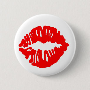 Badge Rond 5 Cm Baiser