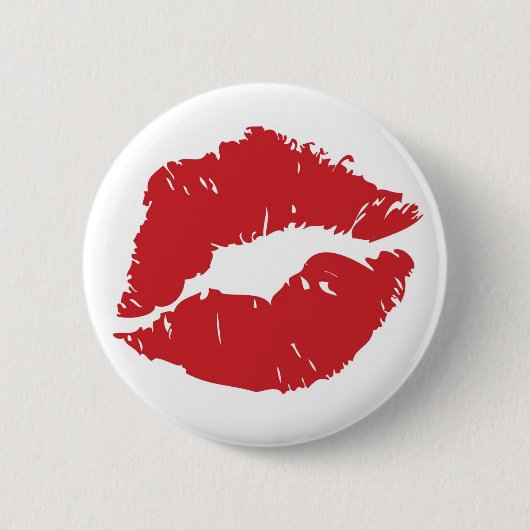 Badge Rond 5 Cm Baiser (Devant)