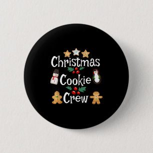 Badge Rond 5 Cm Bakers Christmas Cookie Creative Family Baking Tea