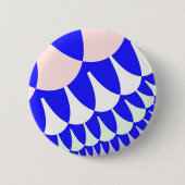 Badge Rond 5 Cm Balances bleues et blanches (Devant)