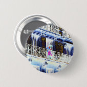 Badge Rond 5 Cm Balcon de Paris (Devant & derrière)