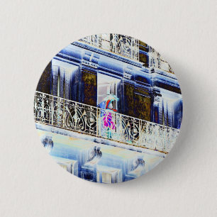Badge Rond 5 Cm Balcon de Paris