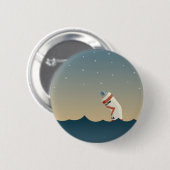 Badge Rond 5 Cm Balise isolée (Devant & derrière)