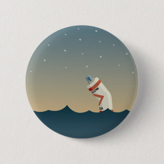 Badge Rond 5 Cm Balise isolée