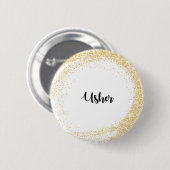 Badge Rond 5 Cm balise nom utilisateur (Devant & derrière)