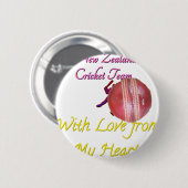 Badge Rond 5 Cm Ball NEWZEALAND (Devant & derrière)