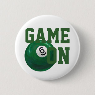 Badge Rond 5 Cm Balle 6