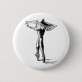 Badge Rond 5 Cm Ballet (Devant)