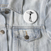 Badge Rond 5 Cm Ballet (En situation)