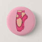 Badge Rond 5 Cm Ballet (Devant)