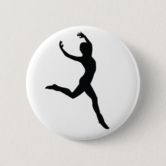 Badge Rond 5 Cm Ballet (Devant)