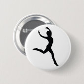 Badge Rond 5 Cm Ballet (Devant & derrière)