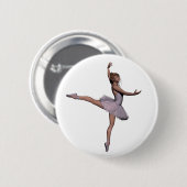 Badge Rond 5 Cm Ballet (Devant & derrière)