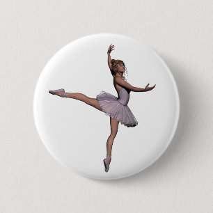 Badge Rond 5 Cm Ballet