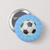 BADGE ROND 5 CM BALLON DE FOOT (Devant & derrière)