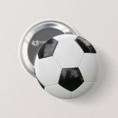 Badge Rond 5 Cm ballon de football (Devant & derrière)