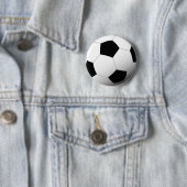 Badge Rond 5 Cm Ballon de football (En situation)