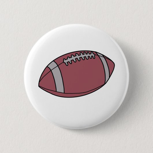 Badge Rond 5 Cm Ballon de football (Devant)