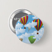 Badge Rond 5 Cm Ballons (Devant & derrière)