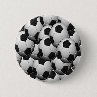 Badge Rond 5 Cm Ballons de foot