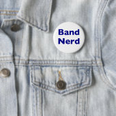 Badge Rond 5 Cm Ballot de bande (En situation)