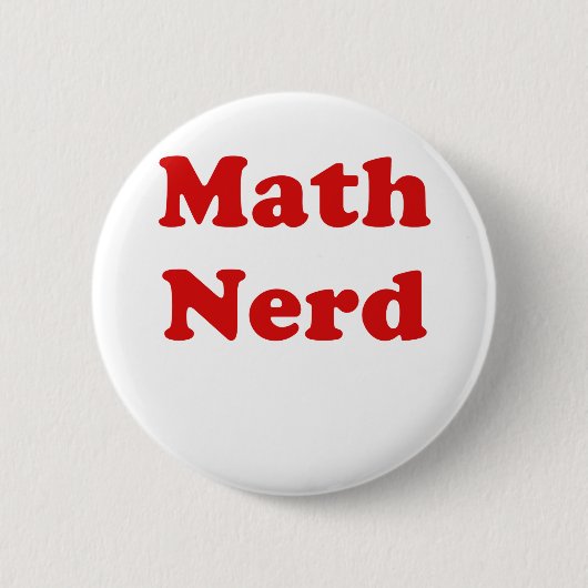 Badge Rond 5 Cm Ballot de maths (Devant)