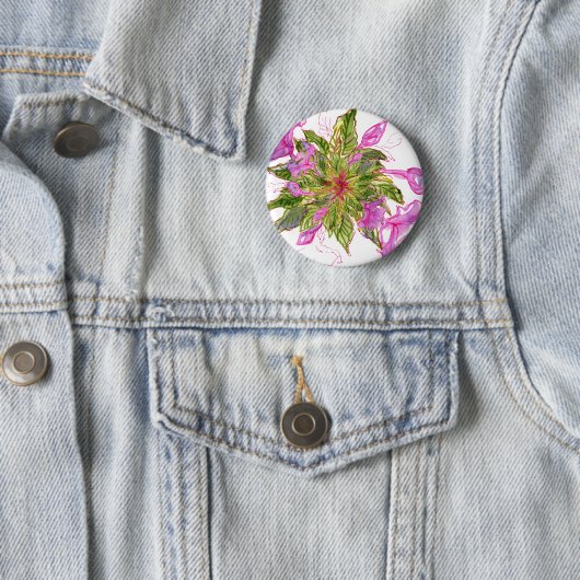Badge Rond 5 Cm Balsam Bouquet (En situation)