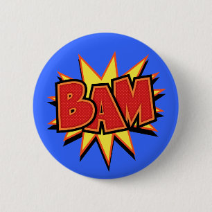 Badge Rond 5 Cm Bam-3