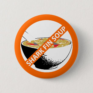 BADGE ROND 5 CM BAN SHARK FIN SOUP