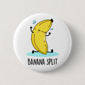 Badge Rond 5 Cm Banana Split Danser Danser Banana Pun (Devant)