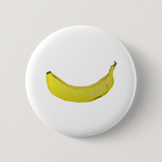 Badge Rond 5 Cm Banane (Devant)