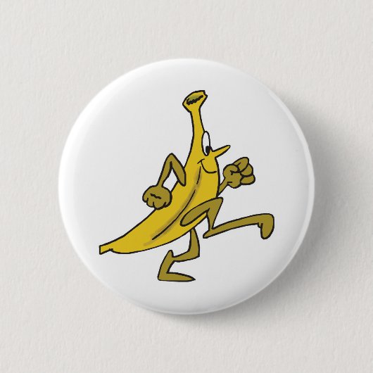 Badge Rond 5 Cm banane (Devant)
