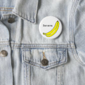 Badge Rond 5 Cm Banane (En situation)