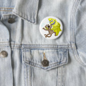 Badge Rond 5 Cm banane gâtée (En situation)