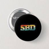 Badge Rond 5 Cm Banc Sbd Squat Deadlift (Devant & derrière)
