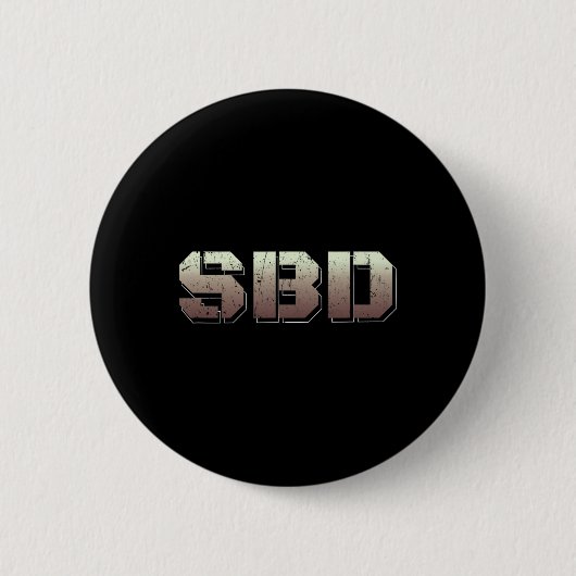 Badge Rond 5 Cm Banc Sbd Squat Deadlift (Devant)