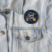 Badge Rond 5 Cm Band Papa Funny School Marching Band (En situation)