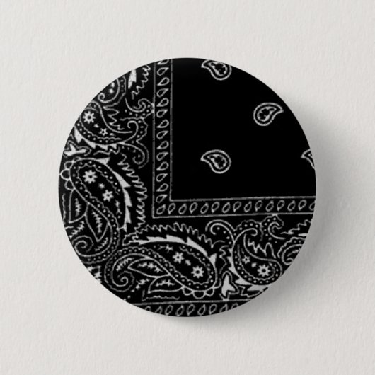 Badge Rond 5 Cm Bandanna (Devant)