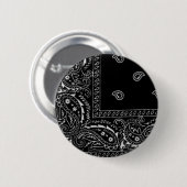 Badge Rond 5 Cm Bandanna (Devant & derrière)
