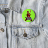 Badge Rond 5 Cm Bande de Barack (En situation)