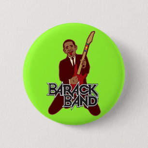 Badge Rond 5 Cm Bande de Barack