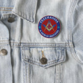 Badge Rond 5 Cm Bande de franc-maçons des frères (En situation)
